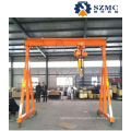 Workshop Portable Electric Mobile Mini Small Gantry Crane 3t 6m